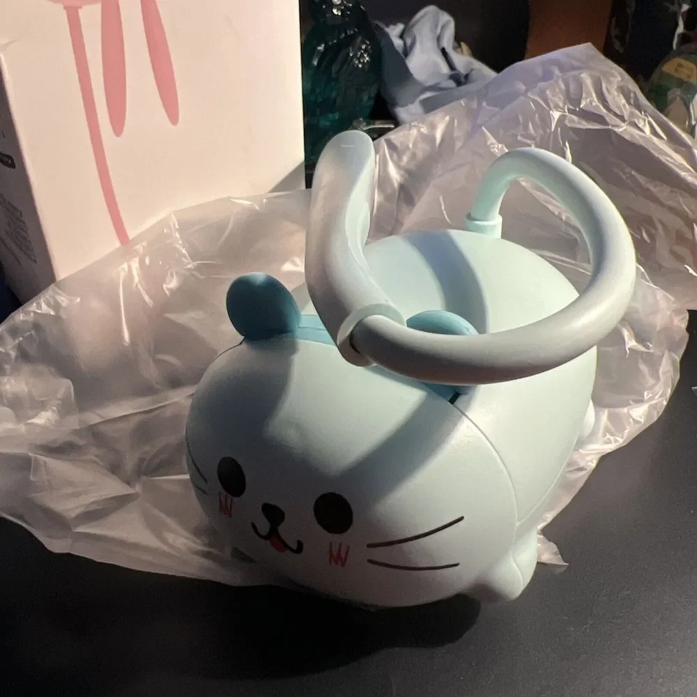 Cat Led Portable Mini Desk Lamp Small Kitten Blue‎ New in Box